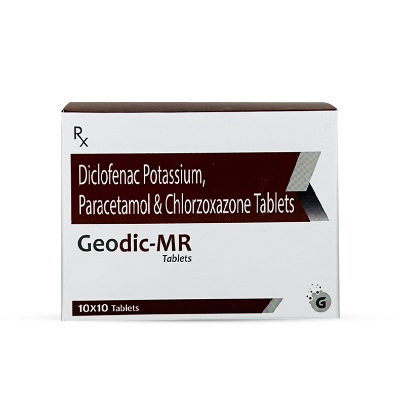 Diclofenac Potassium, Paracetamol & Chlorzoxazone Tablets