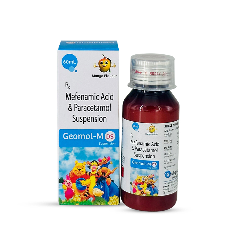 Mefenamic Acid & Paracetamol Suspension