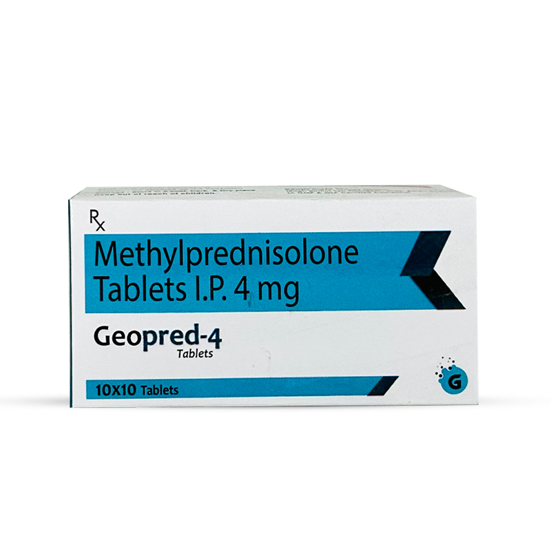 Methylprednisolone 4mg Tablets