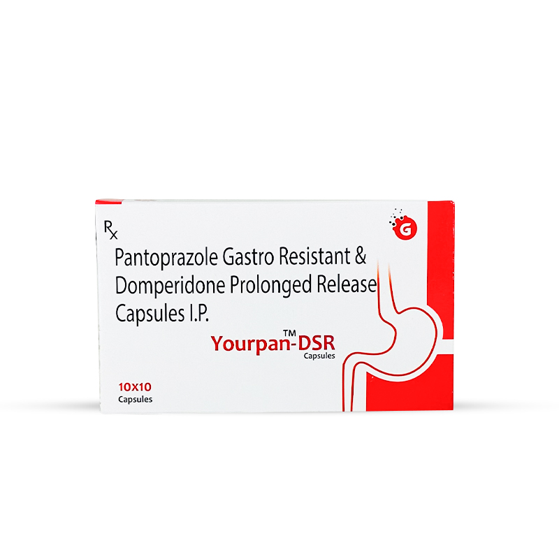 Pantoprazole 40 Mg + Domperidone 30 Mg Capsules